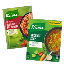 Knorr mix voor saus, soep of maaltijd